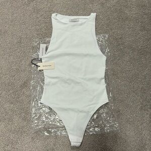 New Babaton white bodysuit - XS